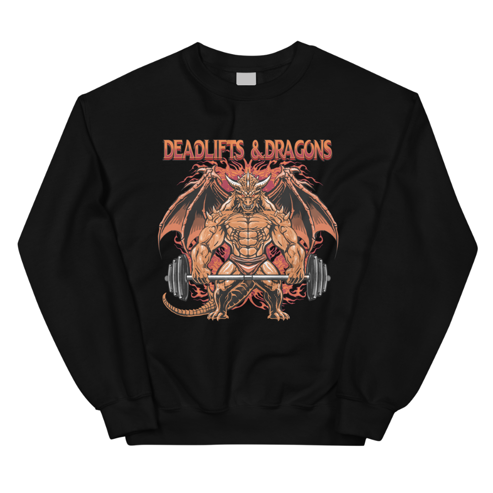 Deadlifts & Dragons - Sweatshirt
