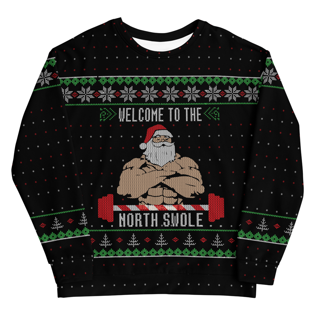 Welcome To The North Swole - All Over Print Sweatshirt