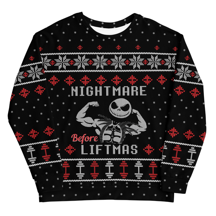 Nightmare Before Liftmas - All Over Print Sweatshirt