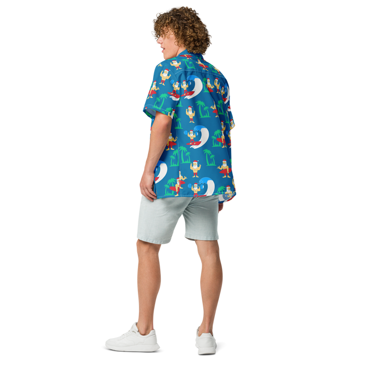 Santa On Vacation - Hawaiian Shirt