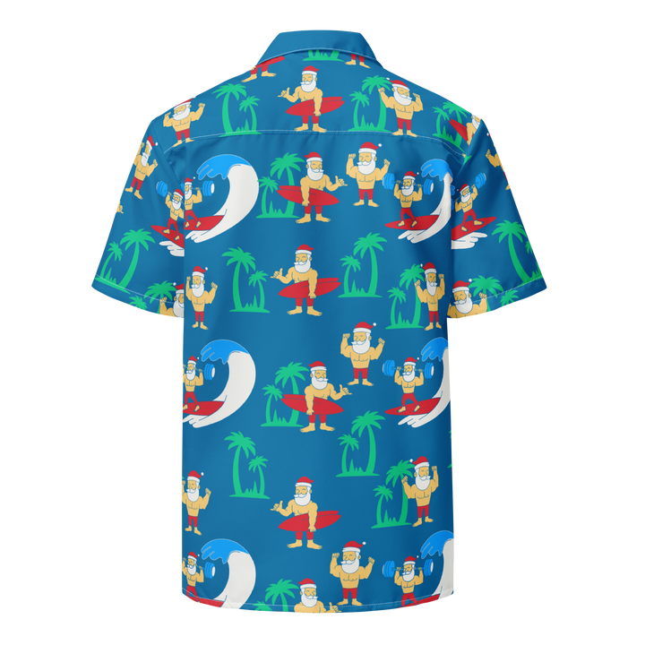 Santa On Vacation - Hawaiian Shirt