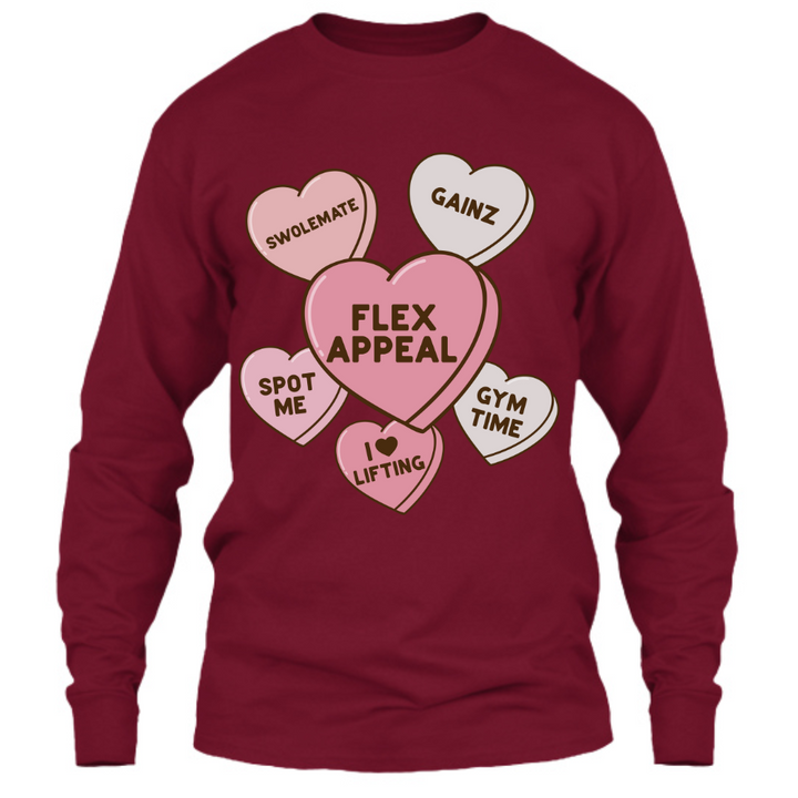 Flex Appeal Heart Candies - Long Sleeve