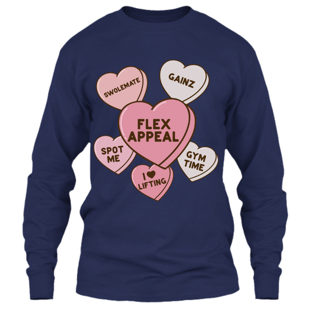 Flex Appeal Heart Candies - Long Sleeve