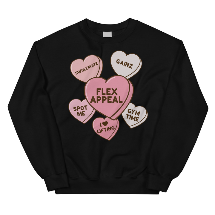 Flex Appeal Heart Candies - Sweatshirt