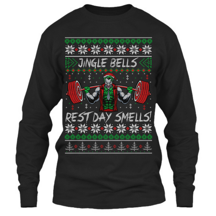 Jingle Bells Rest Day Smells - Long Sleeve