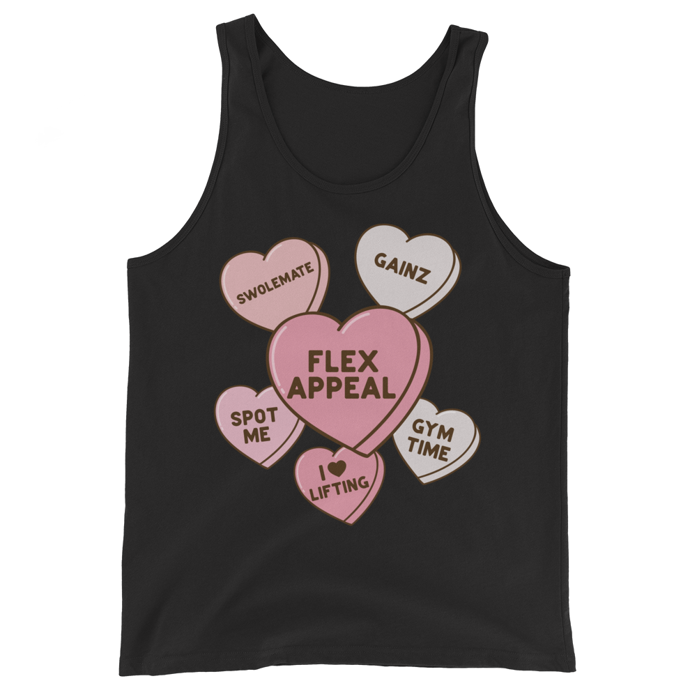 Flex Appeal Heart Candies - Tank Top