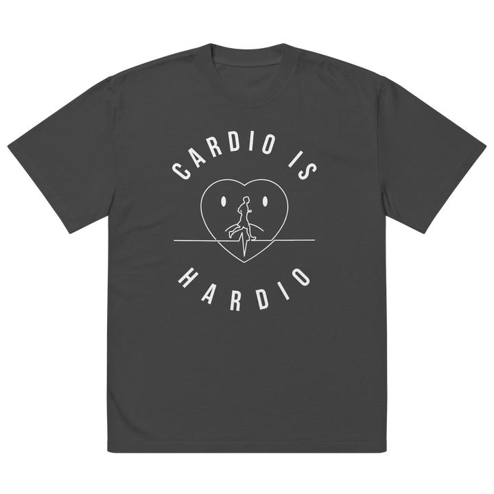 Cardio Is Hardio - Oversized T-Shirt