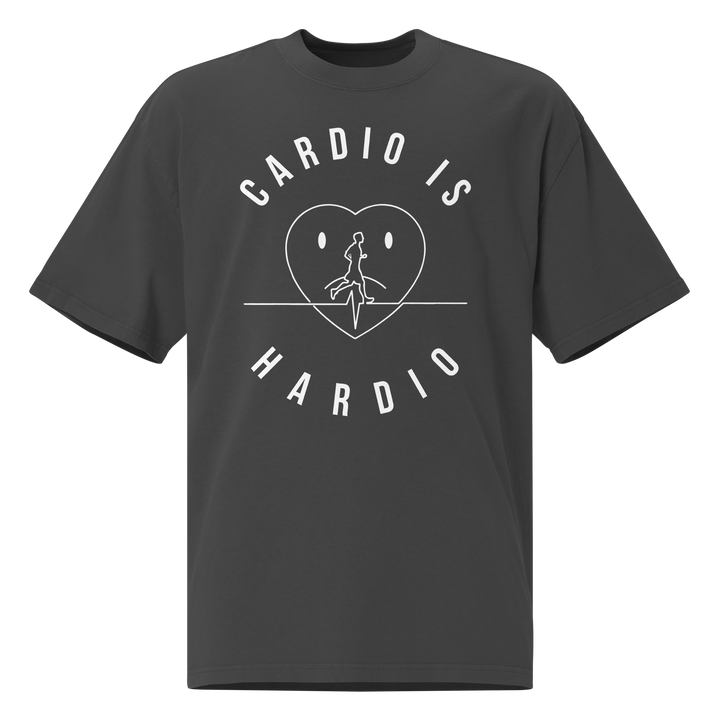 Cardio Is Hardio - Oversized T-Shirt