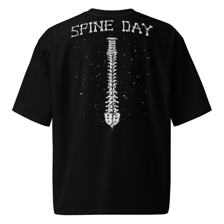 Spine Day - Oversized Heavy T-Shirt
