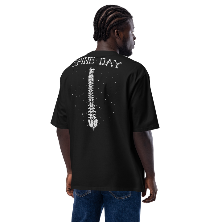 Spine Day - Oversized Heavy T-Shirt