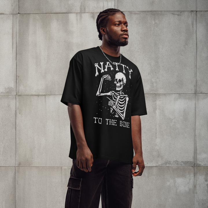 Natty To The Bone - Oversized Heavy T-Shirt
