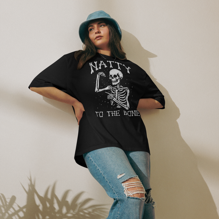 Natty To The Bone - Oversized Heavy T-Shirt
