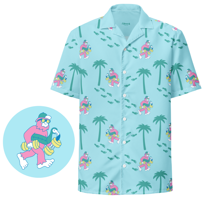 Sasquatch Vacation - Hawaiian Shirt