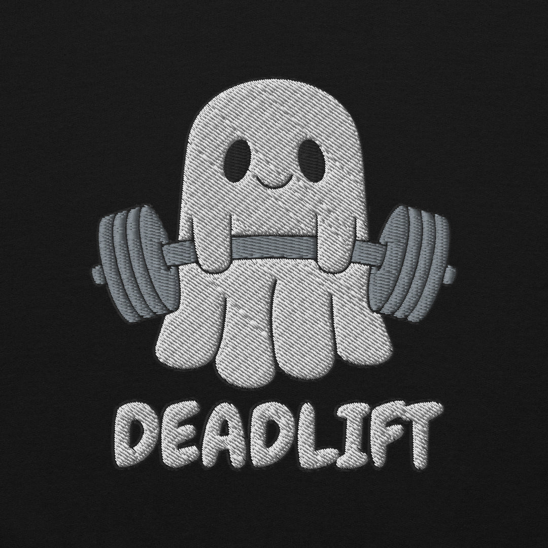 Deadlift Ghost - Embroidered Sweatshirt