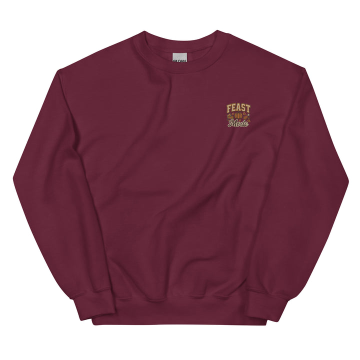 Feast Mode - Embroidered Sweatshirt