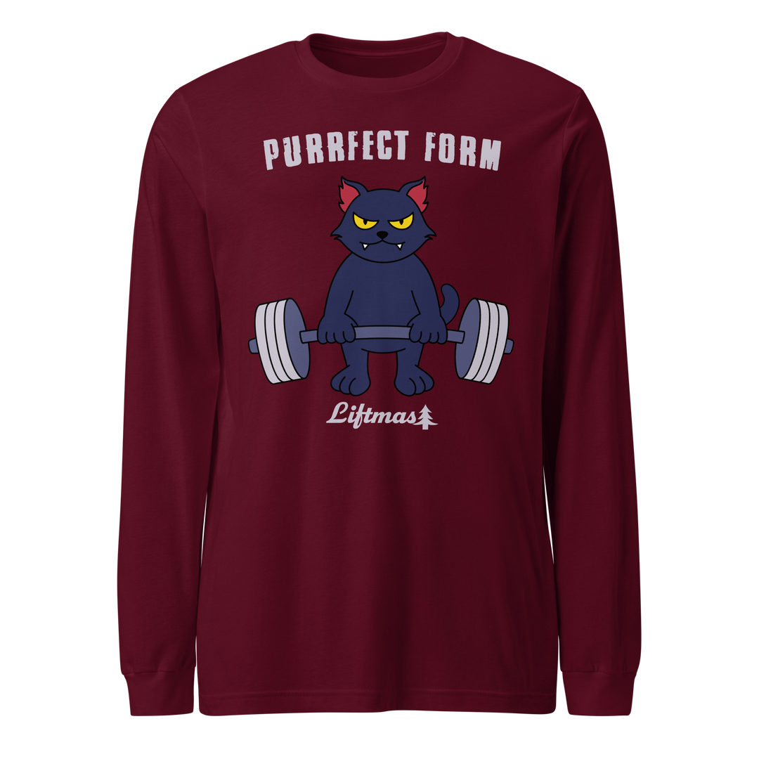 Purrfect Form - Long Sleeve