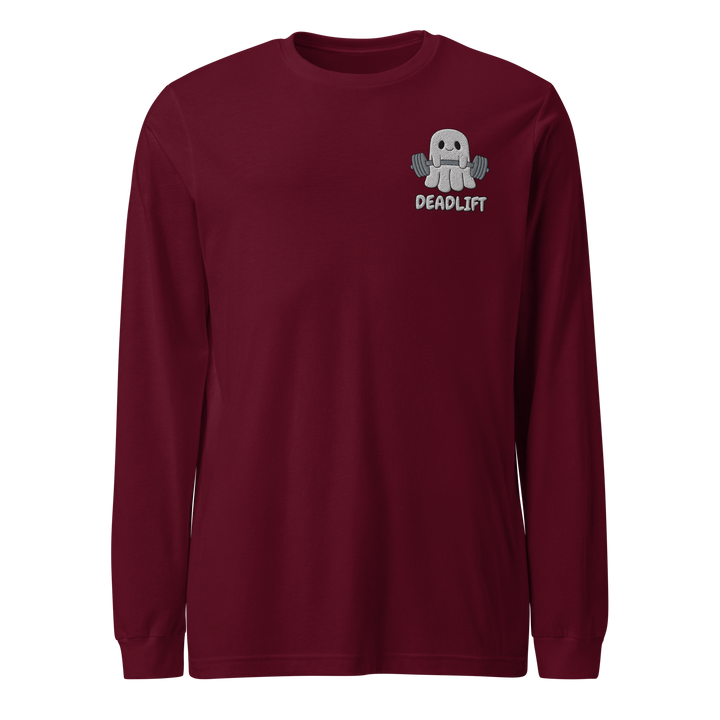 Deadlift Ghost - Embroidered Long Sleeve