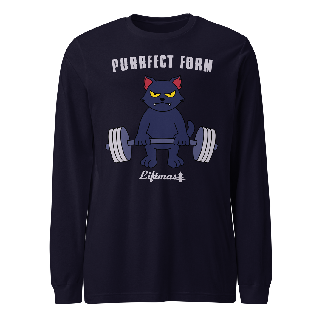 Purrfect Form - Long Sleeve