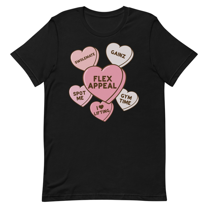 Flex Appeal Heart Candies - T-Shirt