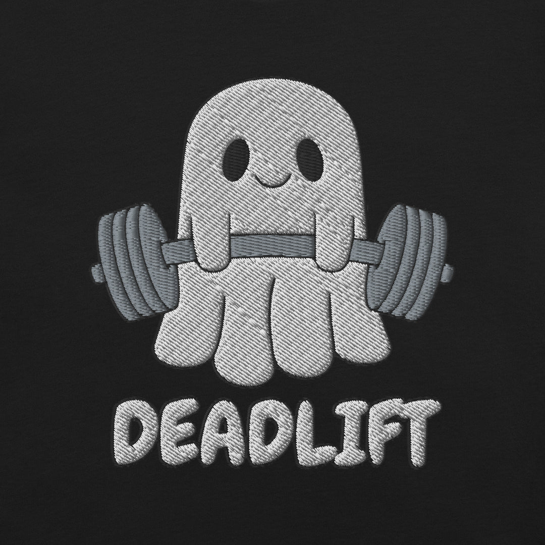 Deadlift Ghost - Embroidered T-Shirt