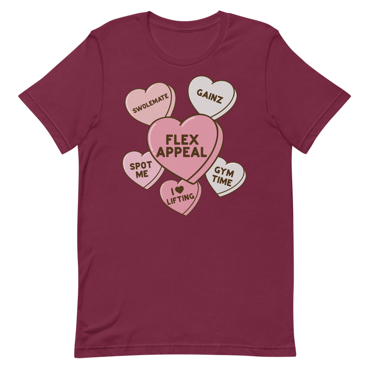 Flex Appeal Heart Candies - T-Shirt