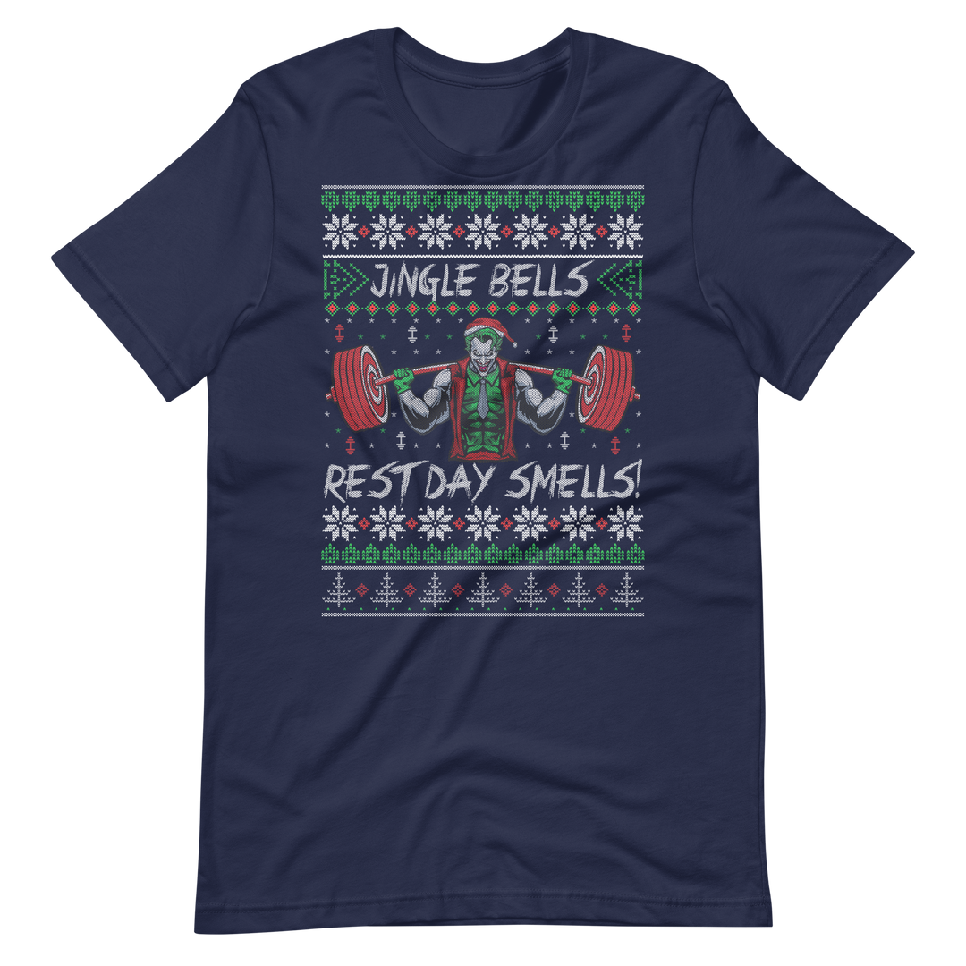 Jingle Bells Rest Day Smells - T-Shirt