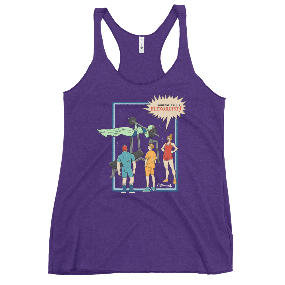 Someone Call A Flexorcist! - Women's Racerback Tank