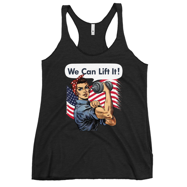 We Can Lift It! - Women's Racerback Tank Top