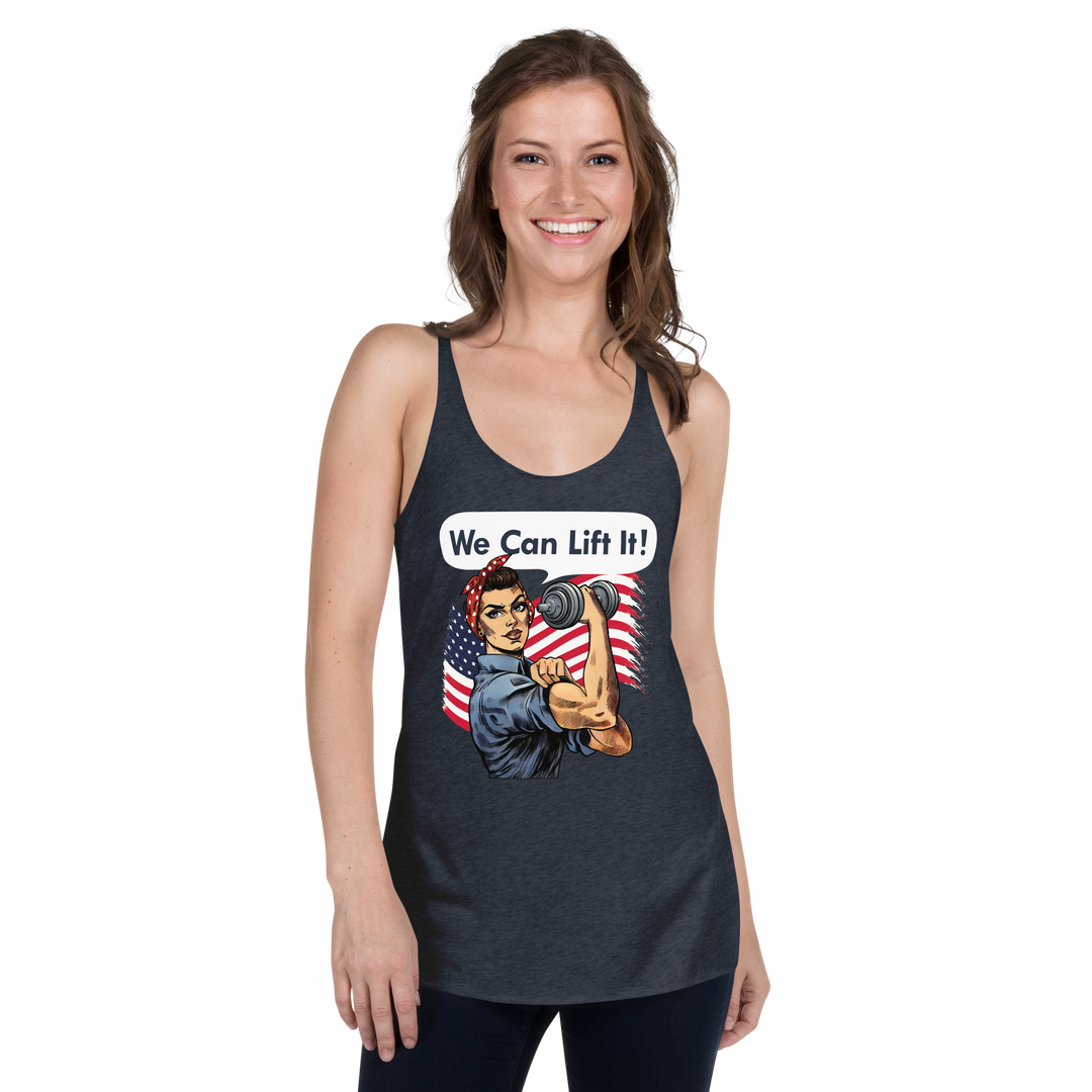 We Can Lift It! - Women's Racerback Tank Top