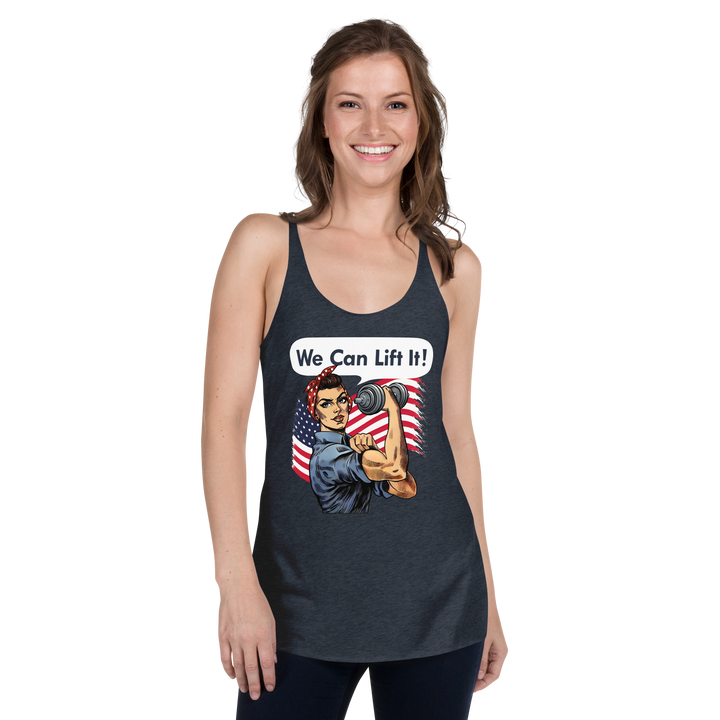 We Can Lift It! - Women's Racerback Tank Top