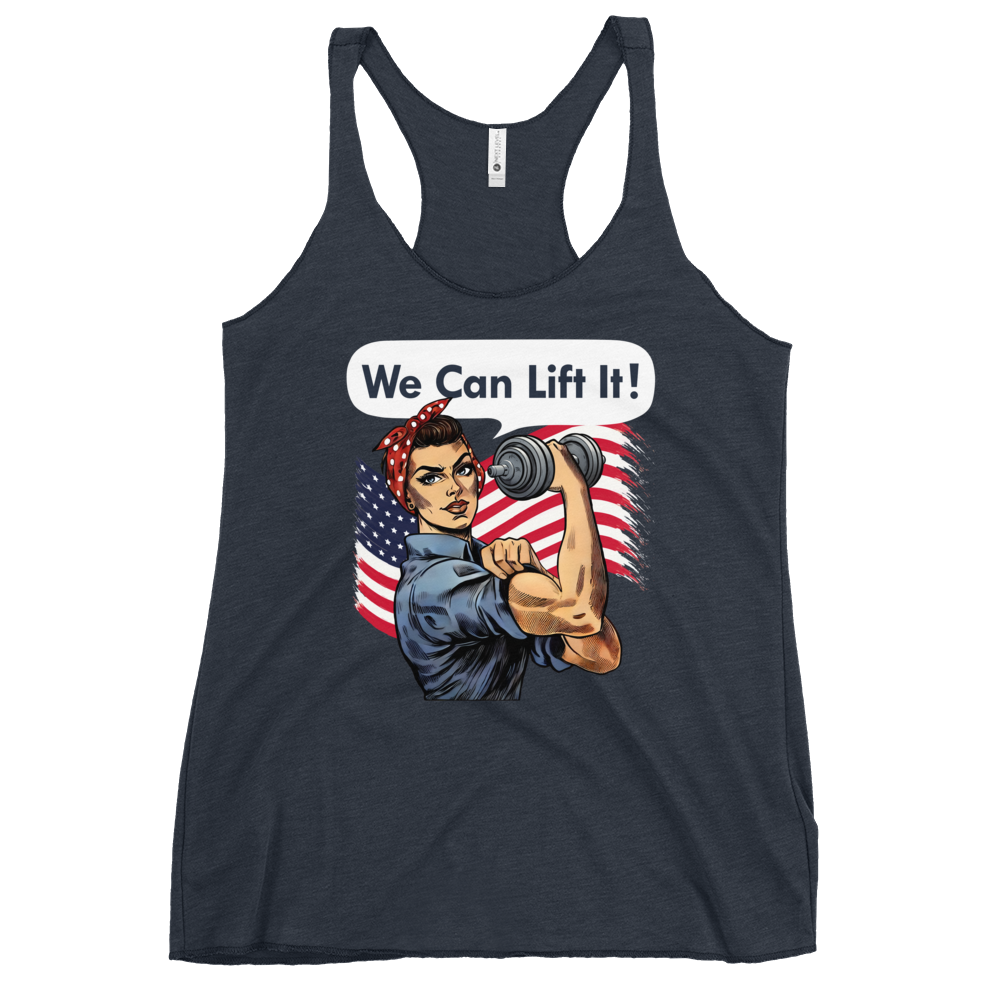 We Can Lift It! - Women's Racerback Tank Top