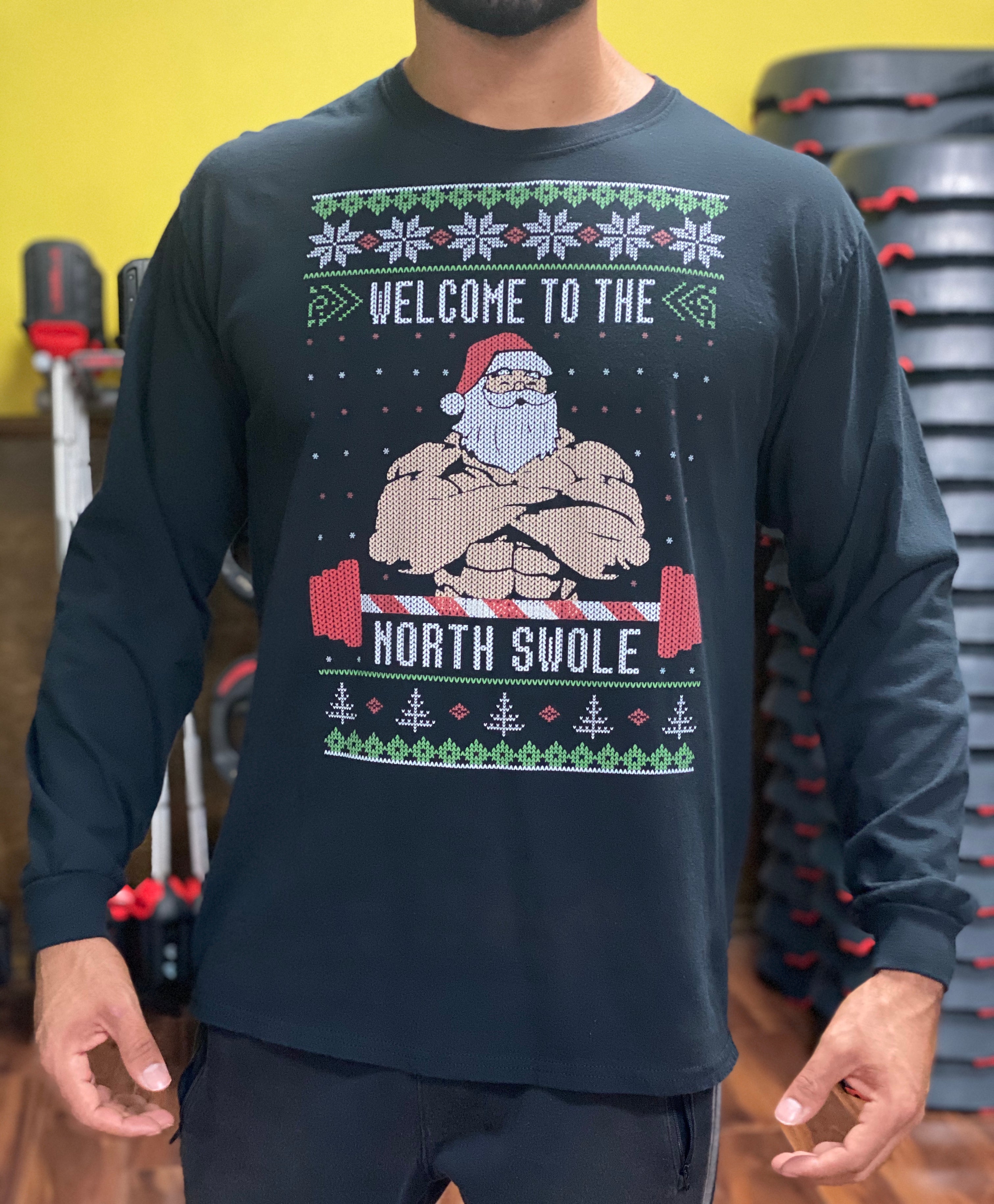 North swole 2025 christmas sweater