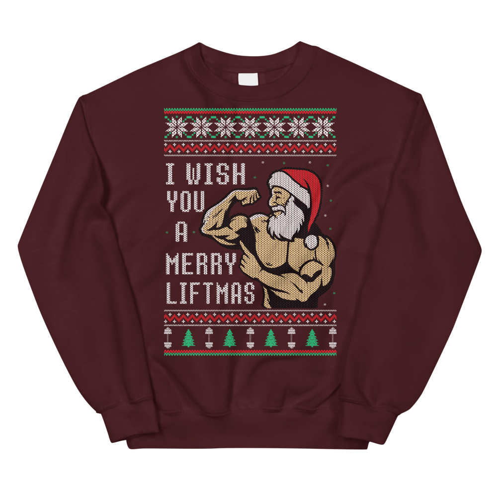 I Wish You A Merry Liftmas - Sweatshirt