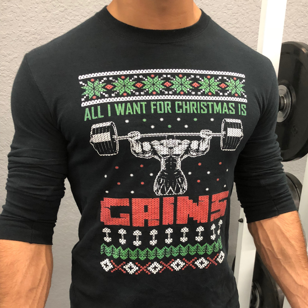 Christmas sweater gains best sale
