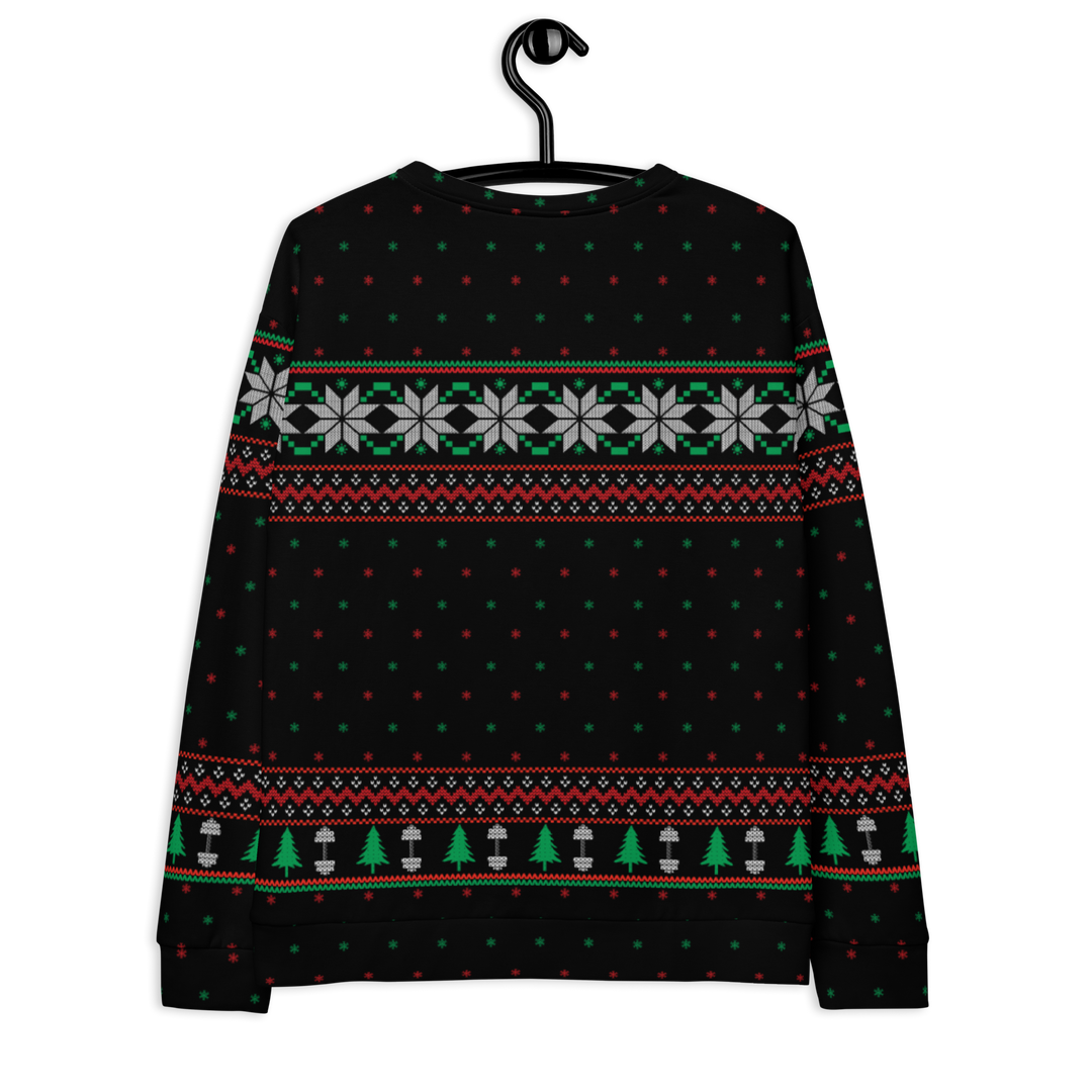 I Wish You A Merry Liftmas - All Over Print Sweatshirt