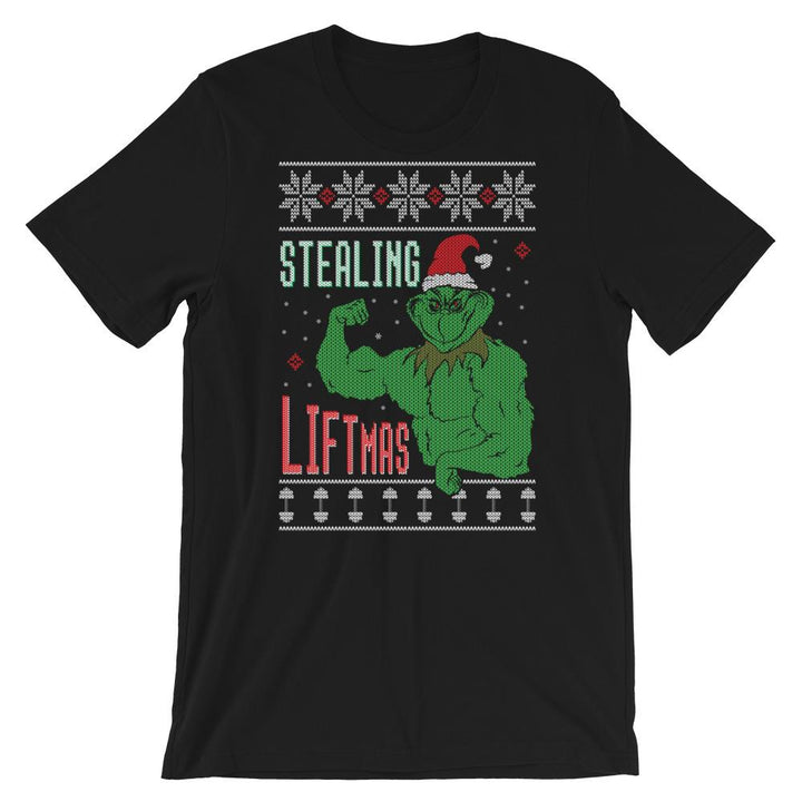 Stealing Liftmas - T-Shirt - Black / XS