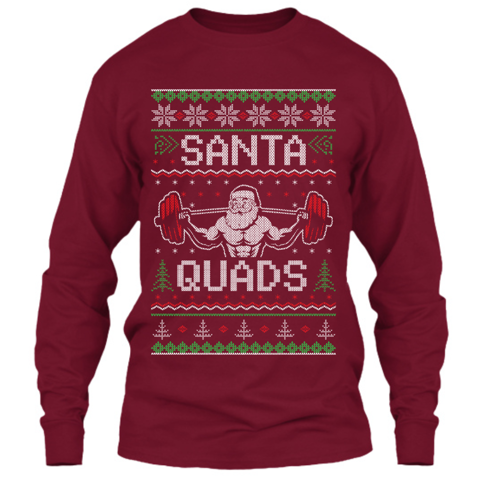 Santa Quads - Long Sleeve