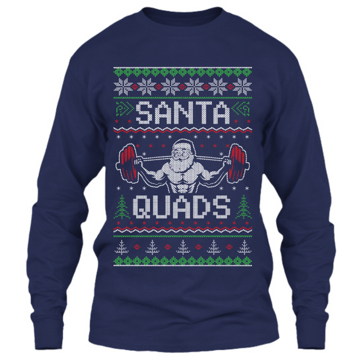 Santa Quads - Long Sleeve